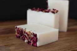 Jabónes naturales y artesanales Mama Bruja Geranio Rosa y Rosas